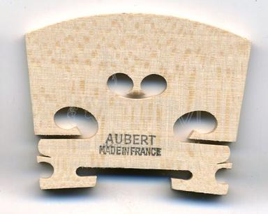 Violin bridge 1/8 - 4/4 Aubert Original, untreated