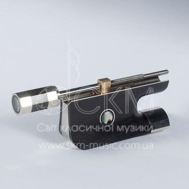 Колодка для контрабасового (французька модель) смичка Paulus, мельхіор (nickel-silver)