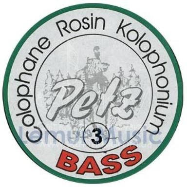 PETZ rosin for double bass, No. 3, medium
