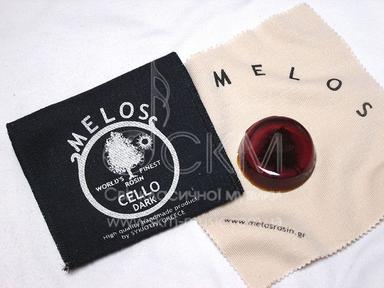Rosin MELOS for cello, dark, mini