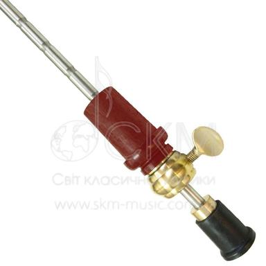 ULSA Solid double bass spire, steel bar, rosewood, screw-down tip