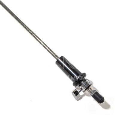 Cello spire, carbon, length 54cm, diameter 8mm, cone ebony