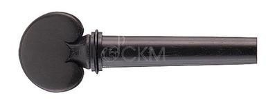 Violin tuners TEMPEL, model Hearts, ebony, 8mm-8.6mm