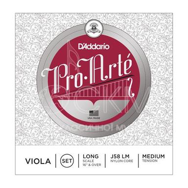 Комплект струн для альта D'ADDARIO PRO ARTE, короткі до 15"