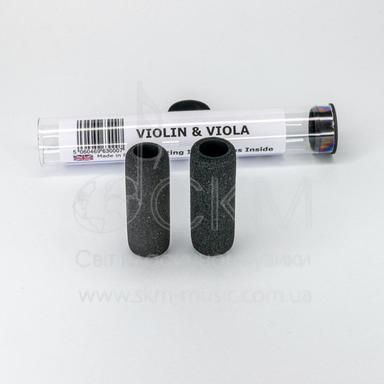 Комплект (2 шт.) комфортних захисних подушок для тростини смичка (скрипка/альт)