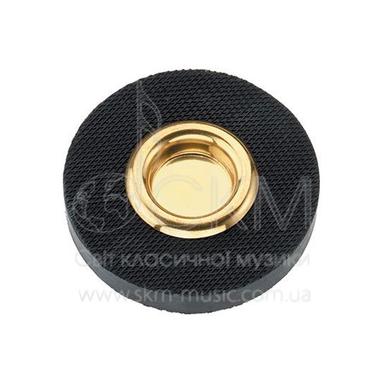 Floor protector for double bass, rubber, round