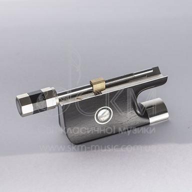 Колодка для альтового смичка Paulus, мельхіор (nickel-silver), подвійне вічко