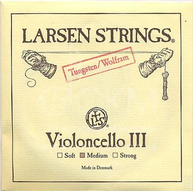 Cello string G LARSEN, chrome steel/tungsten