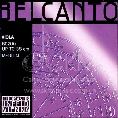 Viola string A THOMASTIK BELCANTO, steel