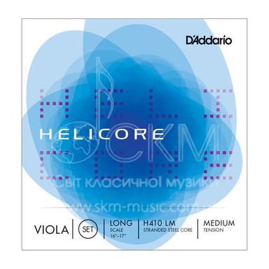 Комплект струн для альта D'ADDARIO HELICORE від 15" до 16" (H411, H412, H413, H414)