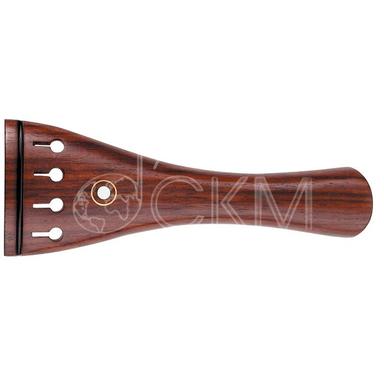 Violin tailpiece with Paris eye, round