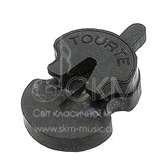 Cello mute rubber, violin shape
