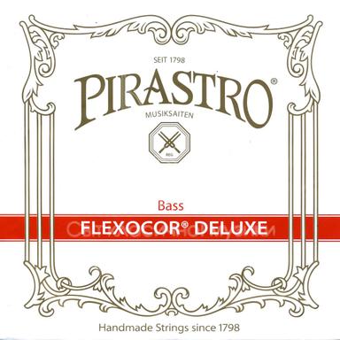 Струна для контрабаса Мі2 PIRASTRO FLEXOCOR DELUXE SOLO, сталь/хромсталь