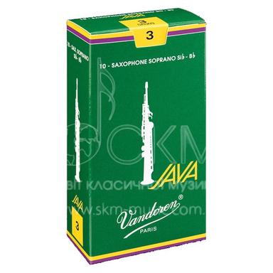 Тростини для саксофона сопрано Vandoren Java, штука