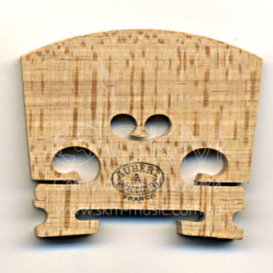 Viola bridge Aubert a Mirecourt oval stamp, treated