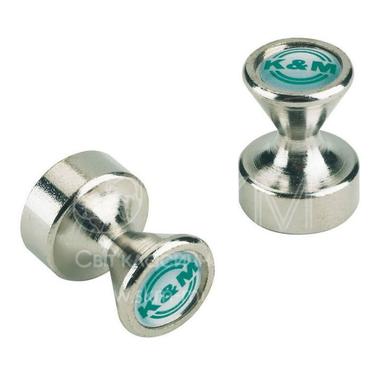 Magnet K&M, 1 piece, 12x16 mm, nickel