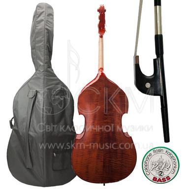 Набір: контрабас YB60DBS, смичок, чохол, каніфоль