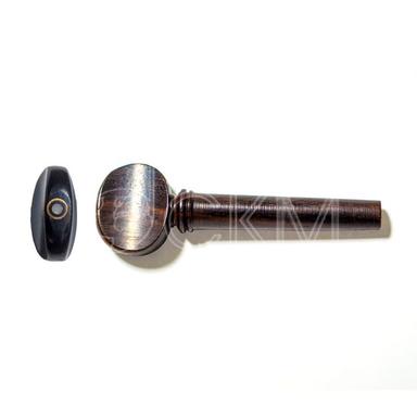 Violin peg French model, rosewood, Paris peephole, medium