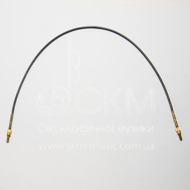 Petz double bass head hanger, stainless steel cable in synthetic cambric