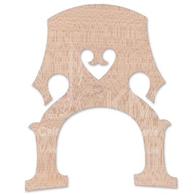 Підставка для контрабаса 4/4 Aubert a Mirecourt deLUXE, оброблена, 165 мм