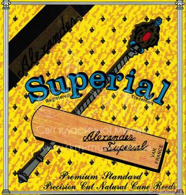 Saxophone reeds alto Alexander Superial, piece