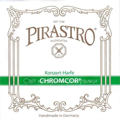 Vi harp string PIRASTRO CHROMCOR 6th octave, steel / silver
