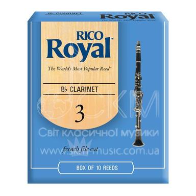 Тростини для кларнета Rico Royal, штука