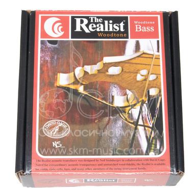 The Realist Piezo pickup п'єзо звукознімач для контрабаса (з мідною накладкою на дереві)