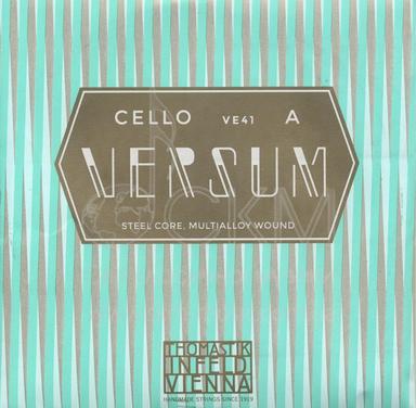Струна для віолончелі Ля THOMASTIK VERSUM, сталева серцевина/мультисплавна обмотка