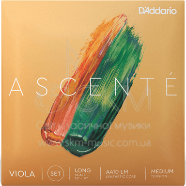 Струна для альта Ля D'ADDARIO ASCENTE, синтетика/алюміній