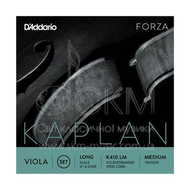 Viola String Salt KAPLAN FORZA, stranded steel / silver wrapped