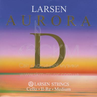 Струна для віолончелі Ре LARSEN AURORA, хромсталь