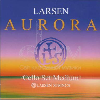Комплект струн для віолончелі LARSEN AURORA (LA01, LA02, LA03, LA04)