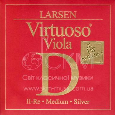 Viola string D LARSEN VIRTUOSO SOLOIST, multifilament core / silver winding