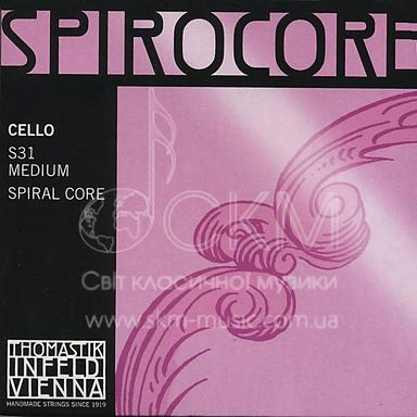Комплект струн для віолончелі THOMASTIK SPIROCORE 3/4