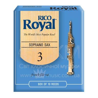 Тростини для саксофона сопрано Rico Royal, штука