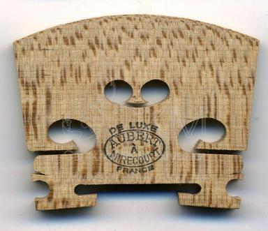 Violin bridge Aubert a Mirecourt deLUXE, treated, 40,5mm