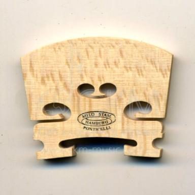 Підставка для скрипки Milo Stamm, стандарт, із зігнутим мостом, 4/4