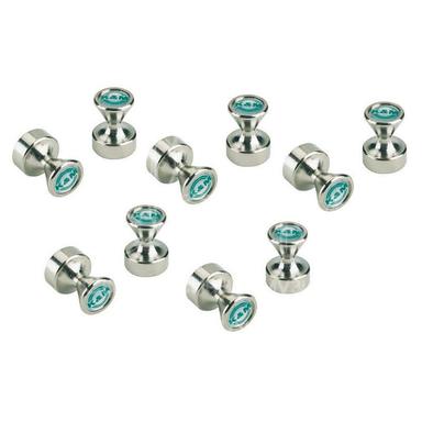K&M Magnet, set of 10 pieces, 12x16 mm, steel