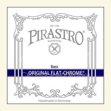 Комплект cтрун для контрабаса PIRASTRO ORIGINAL FLAT-CHROME SOLO (347100, 347200, 347300, 347400)