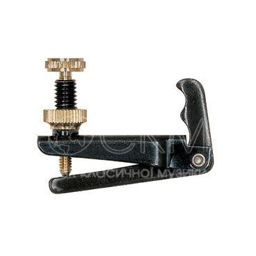 Violin fine tuning machine 4 / 4-3 / 4, Wittner, for string strings, black gold-plated. screw