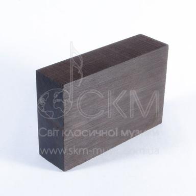 Блок-заготовка для контрабасової колодки, чорне дерево