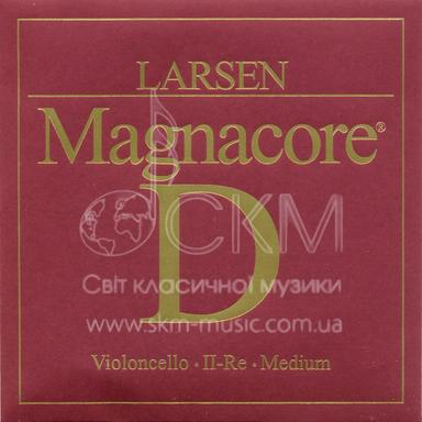 Струна для віолончелі Ре LARSEN MAGNACORE, сталь/хромсталь