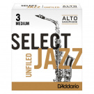 Трости для саксофона альт Rico Select Jazz Unfiled, штука
