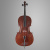 Набор: виолончель YB60VCS 4/4, смычок, чехол, канифоль, размеры от 1/16 до 1/4