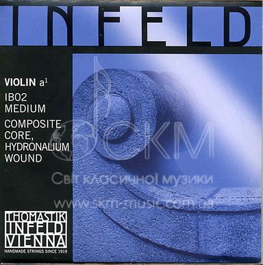 Струна для скрипки Ля THOMASTIK INFELD BLUE, композитная синтетическая основа /обмотка — гидроналиум