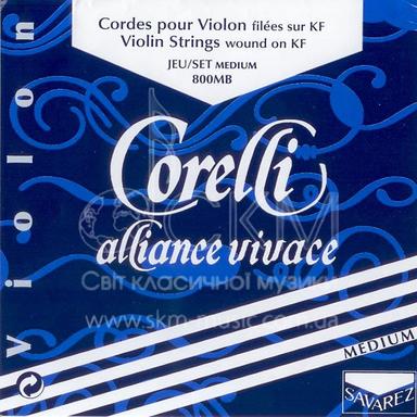 Струна для скрипки Соль CORELLI ALLIANCE VIVACE, синтетика/серебряная обмотка