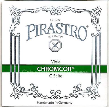 Струна для альта До PIRASTRO CHROMCOR, сталь/хромсталь
