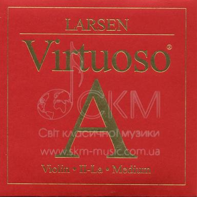 Струна для скрипки Ля LARSEN VIRTUOSO, синтетика/алюминиевая обмотка