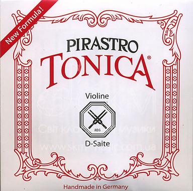 Струна для скрипки Ре PIRASTRO TONICA 1/4-1/8 нейлон/чистое серебро